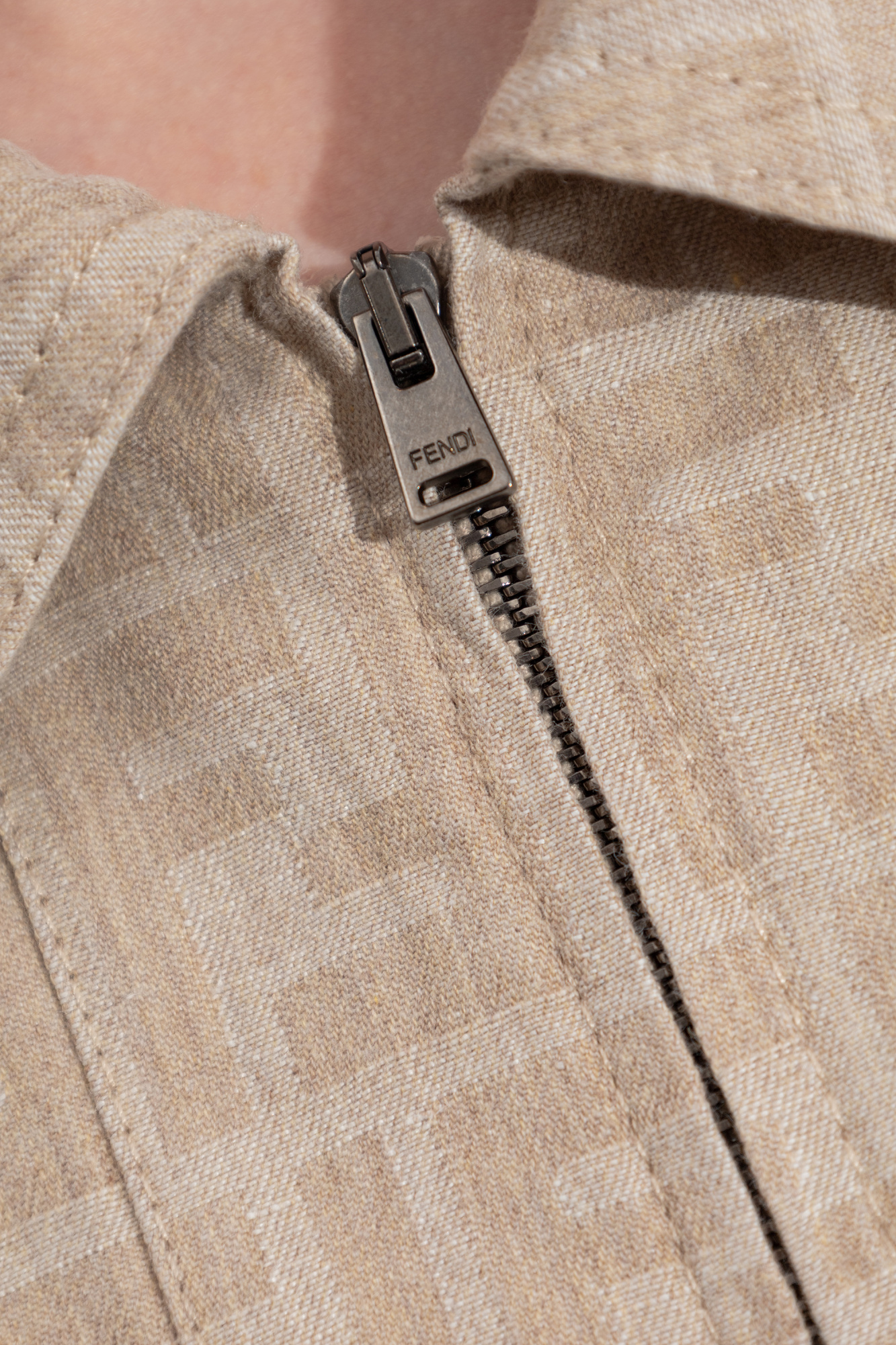 detail shirt Fendi - Fendi logo-detail shirt - Fendi logo
